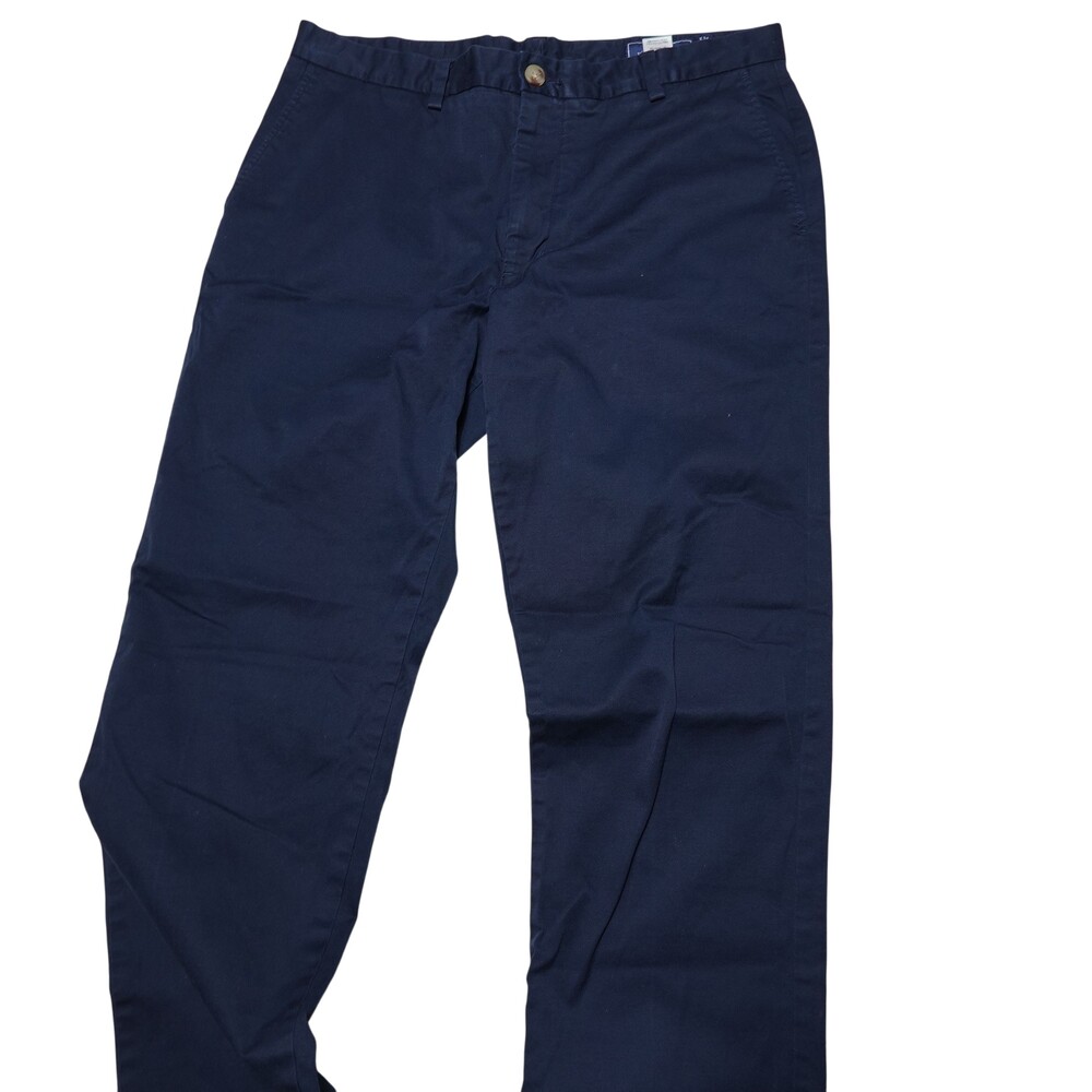 Vineyard Vines Pants Mens 34x34 Blue Stretch Chino Casual Business Office